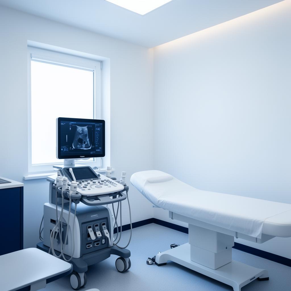 Vancouver Ultrasound clinic interior, modern and welcoming environment